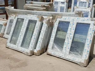 Ετοιμοπαράδοτο παράθυρο PVC 100x100cm