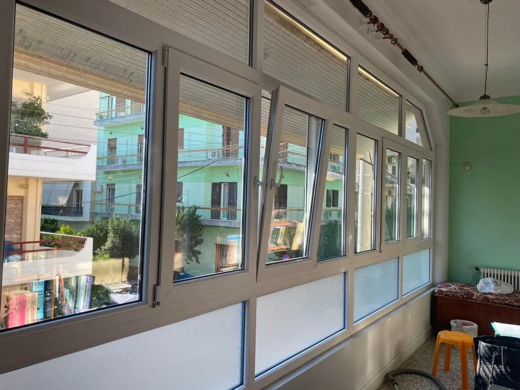 παράθυρα Pvc κουρδαλλός