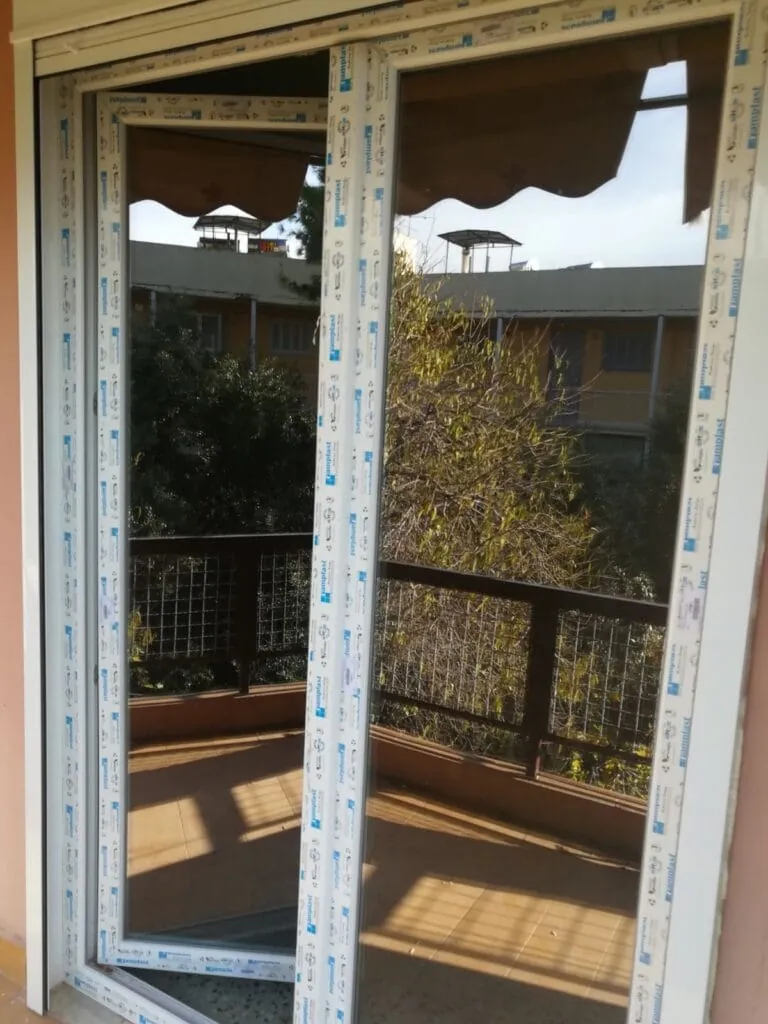 Μπαλκονόπορτες pvc νέα σμύρνη