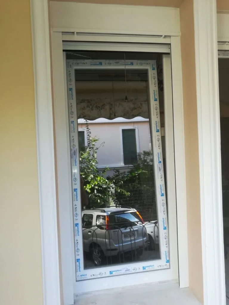 μονό παράθυρο pvc