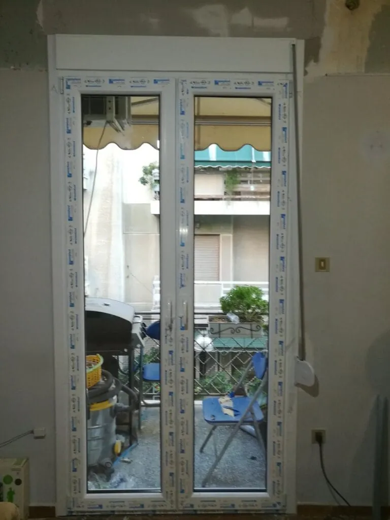 μπαλκονόπορτα Pvc νίκαια